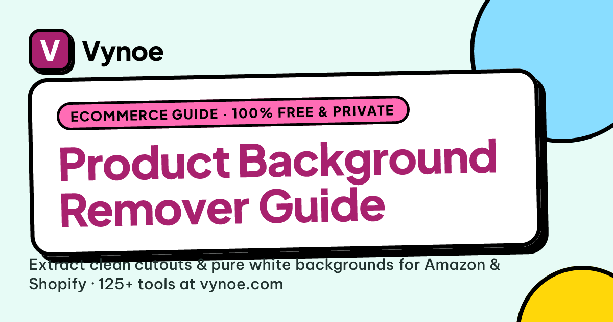 How to Remove Backgrounds from Product Photos for Amazon & Shopify ...